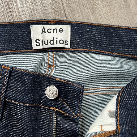 Acne Studio Jeans Dark Blue - Picture 2 of 3